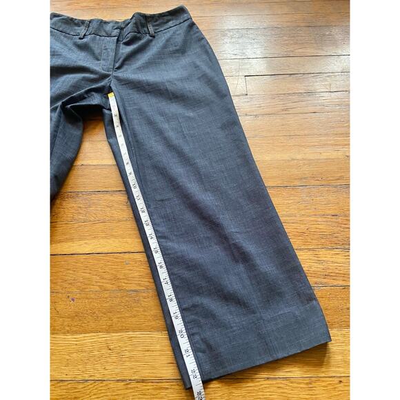 RAFAELLA Gray Lightweight Crop Pants sz 6 - Picture 10 of 12